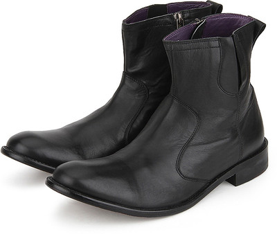 

Arden Paul Side Zip Boots For Men(Black