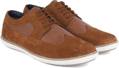 

Provogue Genuine Leather Corporate Casuals For Men(Tan