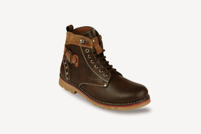 

Bacca Bucci Brown midlock ankle boots Boots For Men(Brown