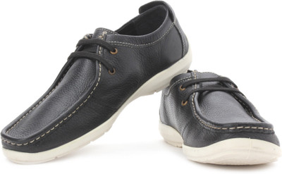 

Woodland Corporate Casuals For Men(Black, Beige)