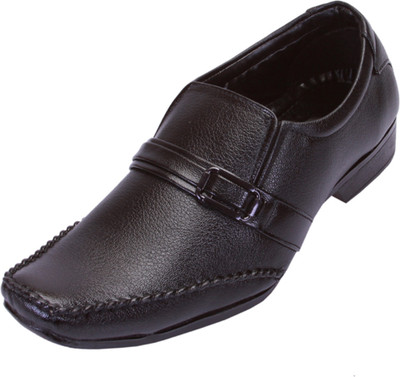 22% OFF on Shoebook Mocassions Slip On For Men(Black)