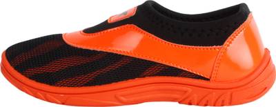 Fuel Women's Girls Orange Black Net Bellies, Casuals, Outdoors