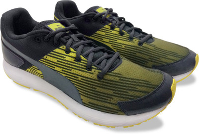 

Puma Sequence Running Shoes For Men(Green, Periscope-sulphur spring