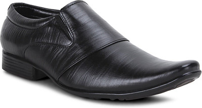 

Get Glamr Black Men's Slip On Shoes For Men(Black)