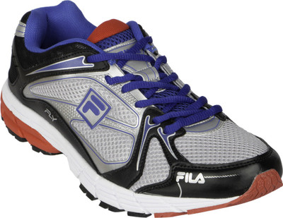 

Fila Fly Running Shoes For Men(Silver, Blue, Red