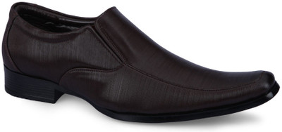67% OFF on F9 1016 Brown Slip On Shoes For Men(Brown)