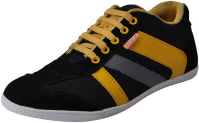 

FAUSTO Yellow Men's Sneakers For Men(Yellow)