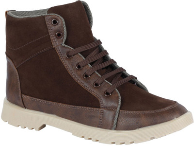 

Kraasa Premium Boots For Men(Brown