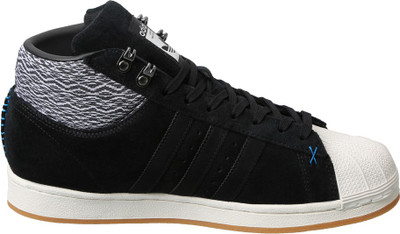 

ADIDAS ORIGINALS PRO MODEL BT Mid Ankle Sneakers For Men, Cblack/cblack/owhite