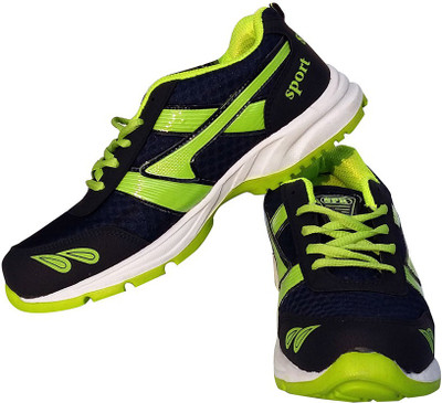 Spiker Action Sports Running Shoes For Men(Navy, Green, Blue140