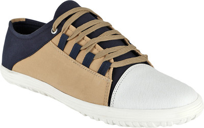 

Kraasa Premium Sneakers For Men(Navy, Beige::navy
