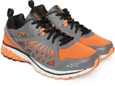 Fila Running Shoes For Men(Orange, Pew/sck org/blk