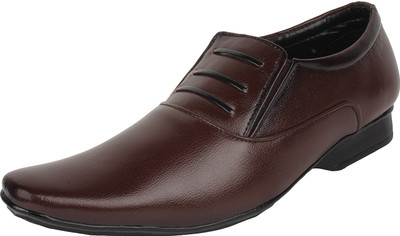 

BUWCH Slip On Shoes For Men(Brown)