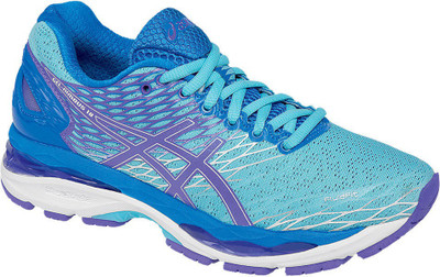 

Asics Gel-Nimbus 18 (D) Women Running Shoes For Women(Blue, Turquoise::iris::methyl blue