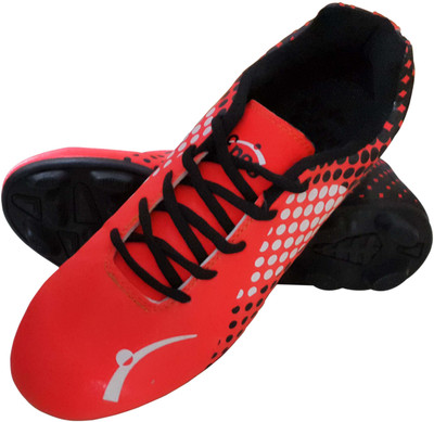 

Enco Evo 1.0 Football Shoes For Men(Red, Black, Fluro orange