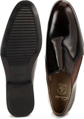 Clarks Gabwell Step Men Genuine Leather Slip On