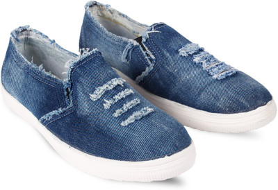 

Anand Archies Boat Shoes For Women(Blue, Sky blue