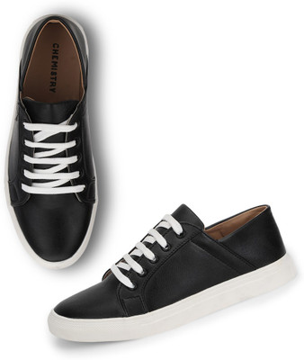 

Chemistry Contrast Sole Sneakers For Women(Black