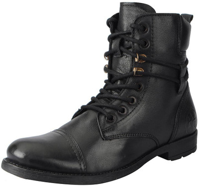 

FAUSTO High Ankle High Tops For Men(Black
