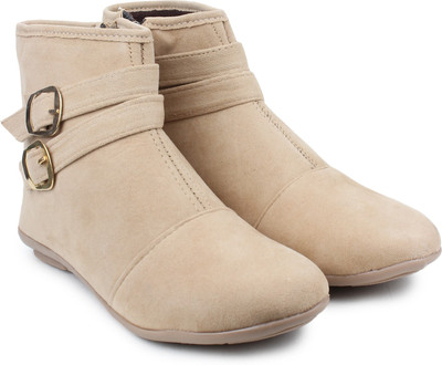 

Moonwalk Boots For Women(Beige, Beige111