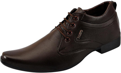 

FAUSTO Lace Up For Men(Brown)