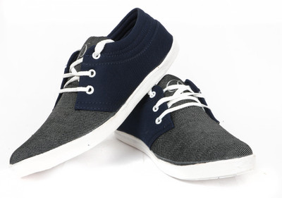 Per Te Solo Crotone Casual Shoes For Men(Grey, Blue) Per Te Solo Crotone Casual Shoes For Men(Grey, Blue)