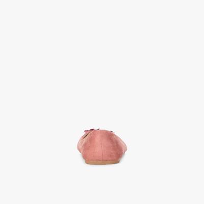 Addons Addons Floral Sequins Suede Ballerinas Bellies