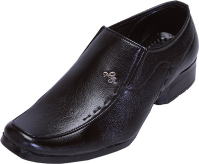 

Shoebook Formal Slip On Shoes For Men(Black