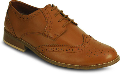 

Get Glamr Raya Brogues Casuals For Men(Tan)