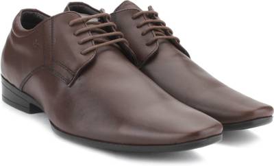 Arrow Men Genuine Leather Lace Up Shoes