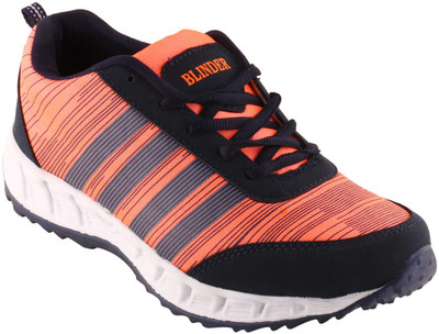 

Blinder Men's CR-003-ORG-N.BLUE Running Shoes For Men(Orange, Black