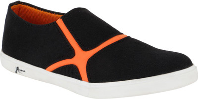 

Kraasa Canvas Shoes For Men(Black)
