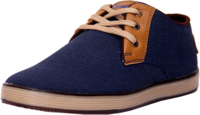 

Shadows SCRUB DENIM CASUAL Casuals For Men(Navy, Blue/tan