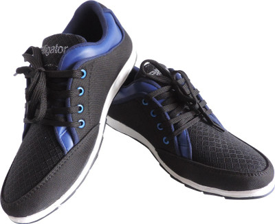 

Elligator Trendy Black & Blue Sneakers For Men(Black, Blue