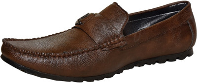 Art Creation Loafers For Men(Brown