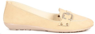 

Sindhi Footwear Indian Bellies For Women(Beige)