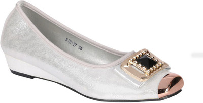 

Lotusfeet Bellies For Women(Grey, Silver