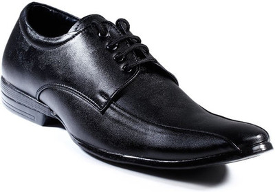 

Zapatoz Black Diplomat Lace Up For Men(Black