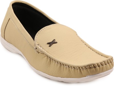 

Quarks Loafers For Men(Beige, Cream