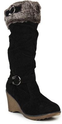 

Stylistry Maxis Color Women Boots For Women(Black