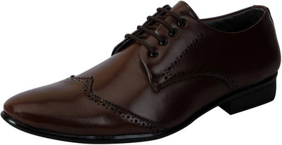 

FAUSTO Lace Up For Men(Brown