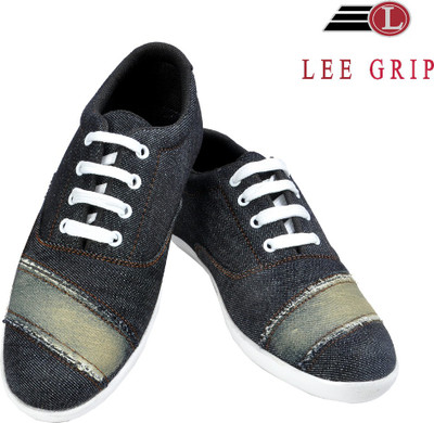 

Lee Grip Canvas Shoes For Men(Black