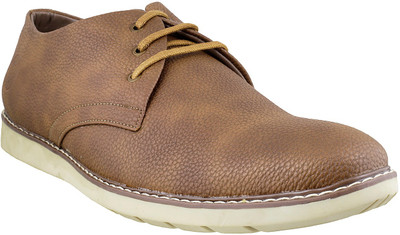 

MSL Men's Casual Derby Casuals For Men(Tan, 23;tan