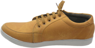 

Wollsmart Canvas Shoes For Men(Tan