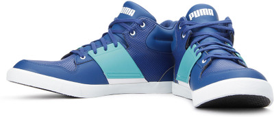 

Puma El Ace 2 Mid PN Ind. Sneakers For Men(Blue, 03;limoges;scuba blue