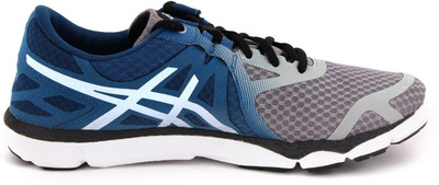 

Asics 33-DFA Running Shoes For Men(Multicolor, Taupe/cloud white/mosaic blue