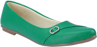

Party Girl Casual Bellies For Women(Green