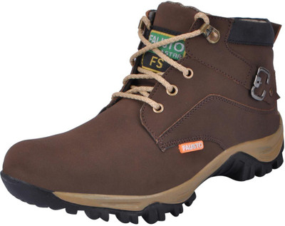

FAUSTO Hiking and Trekking Boots For Men(Brown