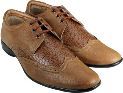 

Beonza Designer Brogue Brogues For Men(Tan, Brown