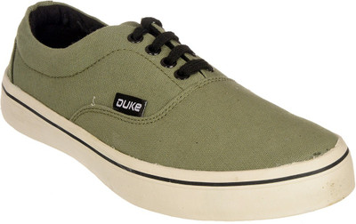 

Duke Canvas Shoes For Men(Olive, Pista